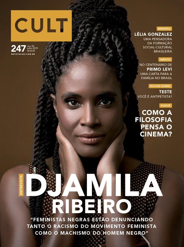 Capa da revista Cult: Djamila Ribeiro